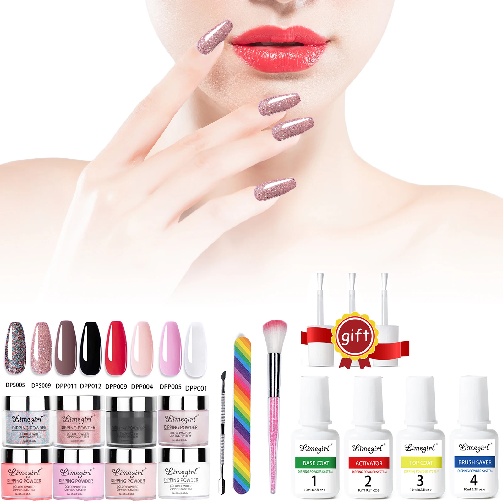 Dipping Powder Nail Kit Dipping Powder Set For Starter 8 Colors Dipping Powder System Essential Kit For French Nail Manicure
Dipping Powder Nail Kit Dipping Powder Set For Starter 8 Colors Dipping Powder System Essential Kit For French Nail Manicure
