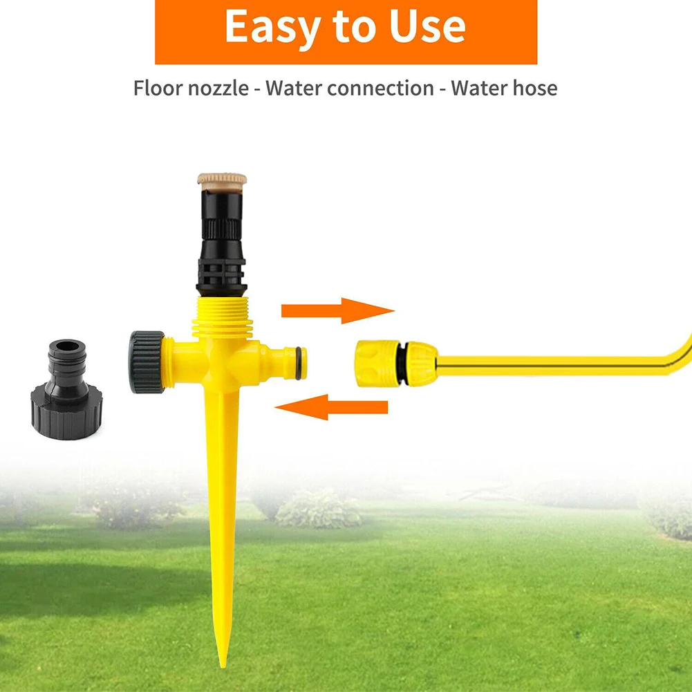 1/2/4Pcs 360° Adjustable Spiked Rocker Impact Sprinkler Garden Agriculture Watering Nozzle Lawn Irrigation Watering Rotary Jet
1/2/4Pcs 360° Adjustable Spiked Rocker Impact Sprinkler Garden Agriculture Watering Nozzle Lawn Irrigation Watering Rotary Jet