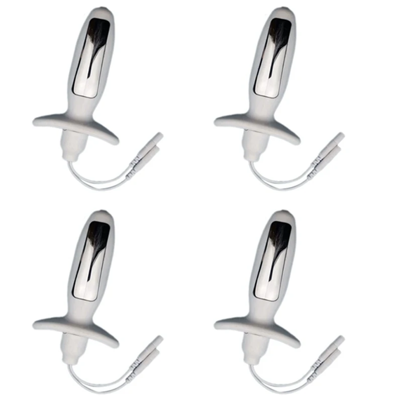 4X Vaginal Probe Electrodes For Pelvic Floor Exerciser Incontinence Use With TENS/EMS Machines Therapy Kegel Exerciser 
4X Vaginal Probe Electrodes For Pelvic Floor Exerciser Incontinence Use With TENS/EMS Machines Therapy Kegel Exerciser