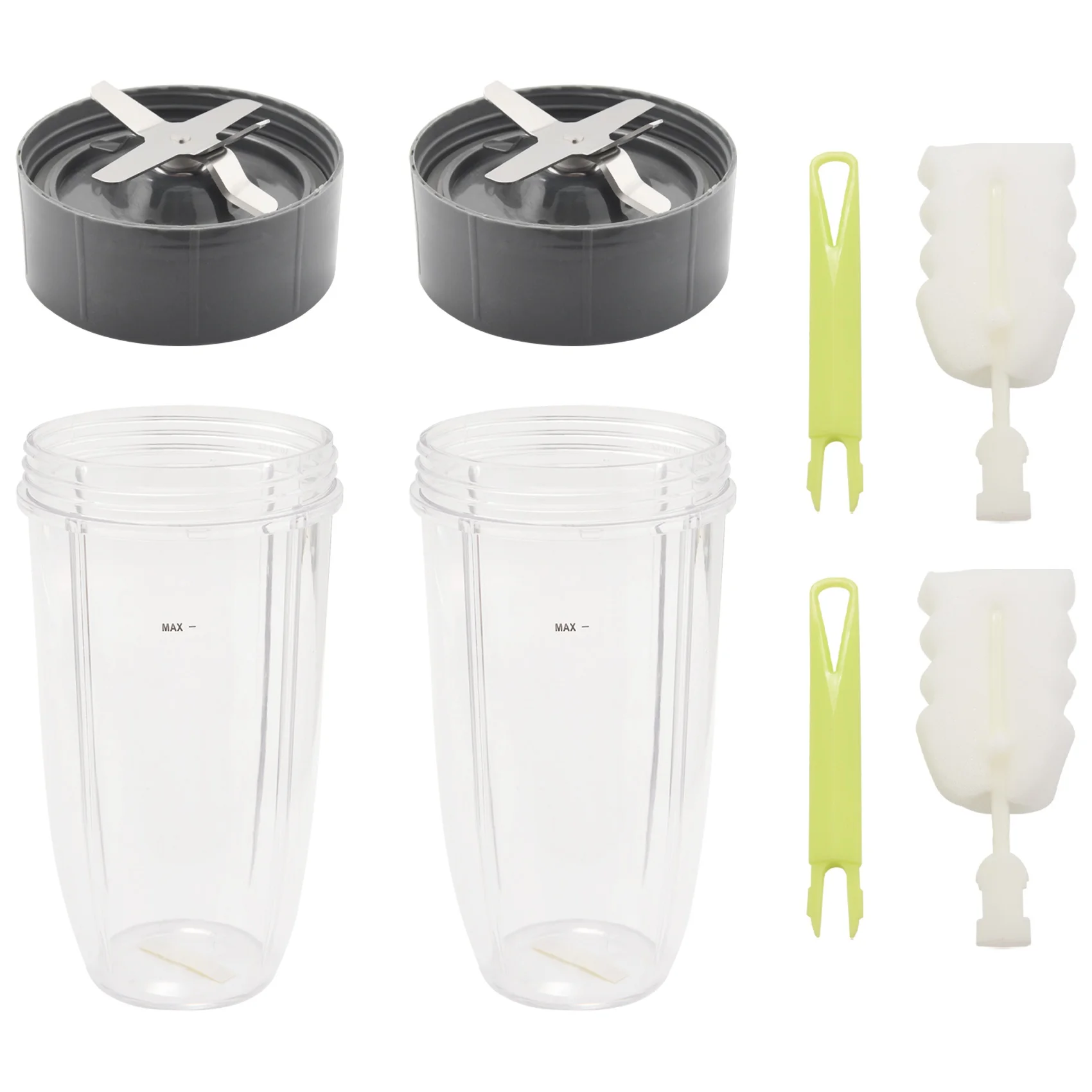 32Oz Cup and Extractor Blade Replacement Parts Blender Accessories for Nutribullet 600W/900W Models
32Oz Cup and Extractor Blade Replacement Parts Blender Accessories for Nutribullet 600W/900W Models