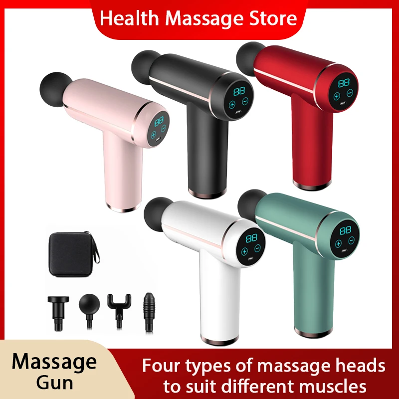 LCD Fascia Gun Muscle Relaxation Electric Massager Whole Body Massage Portable Electronic Massager Massage Mini Fascia Gun
LCD Fascia Gun Muscle Relaxation Electric Massager Whole Body Massage Portable Electronic Massager Massage Mini Fascia Gun