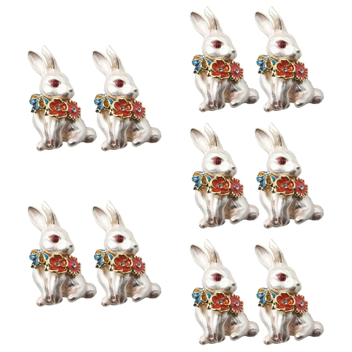 10 Pcs Animal Lapel Pin Women’s Gifts New Year Rabbit Lapel Pin Girl Presents Rabbit Accessories Cardigan Lovely Brooch Pin 
10 Pcs Animal Lapel Pin Women’s Gifts New Year Rabbit Lapel Pin Girl Presents Rabbit Accessories Cardigan Lovely Brooch Pin
