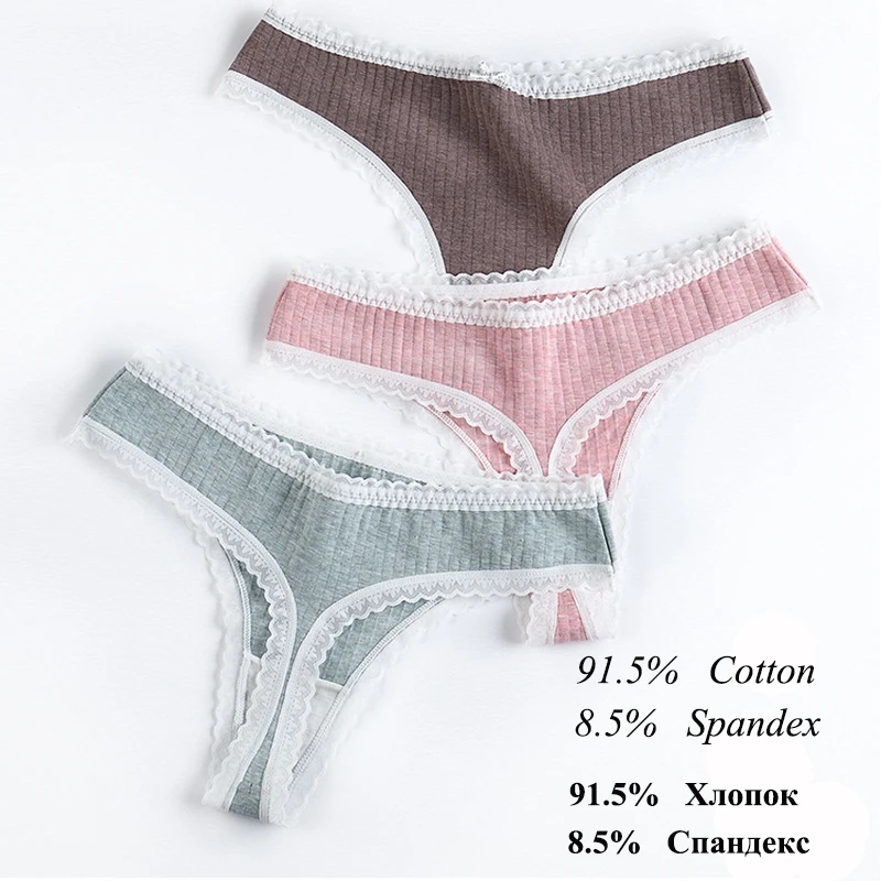 3 Pcs/Set Women Panties Thong Sexy Cotton Panties G-String Underwear Fashion Ladies G-string Soft Lingerie Solid Low Rise Panty
3 Pcs/Set Women Panties Thong Sexy Cotton Panties G-String Underwear Fashion Ladies G-string Soft Lingerie Solid Low Rise Panty