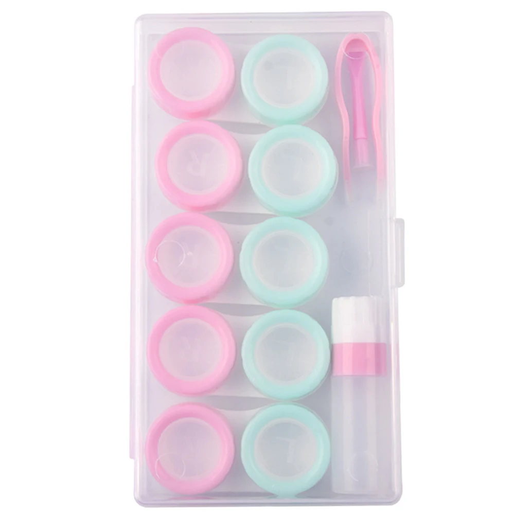 5Pairs Contact Lens Case Container EyeContacts Travel Portable Contact Lens Case Leakproof Kit Holder Box Storage Box Easy Carry
5Pairs Contact Lens Case Container EyeContacts Travel Portable Contact Lens Case Leakproof Kit Holder Box Storage Box Easy Carry
