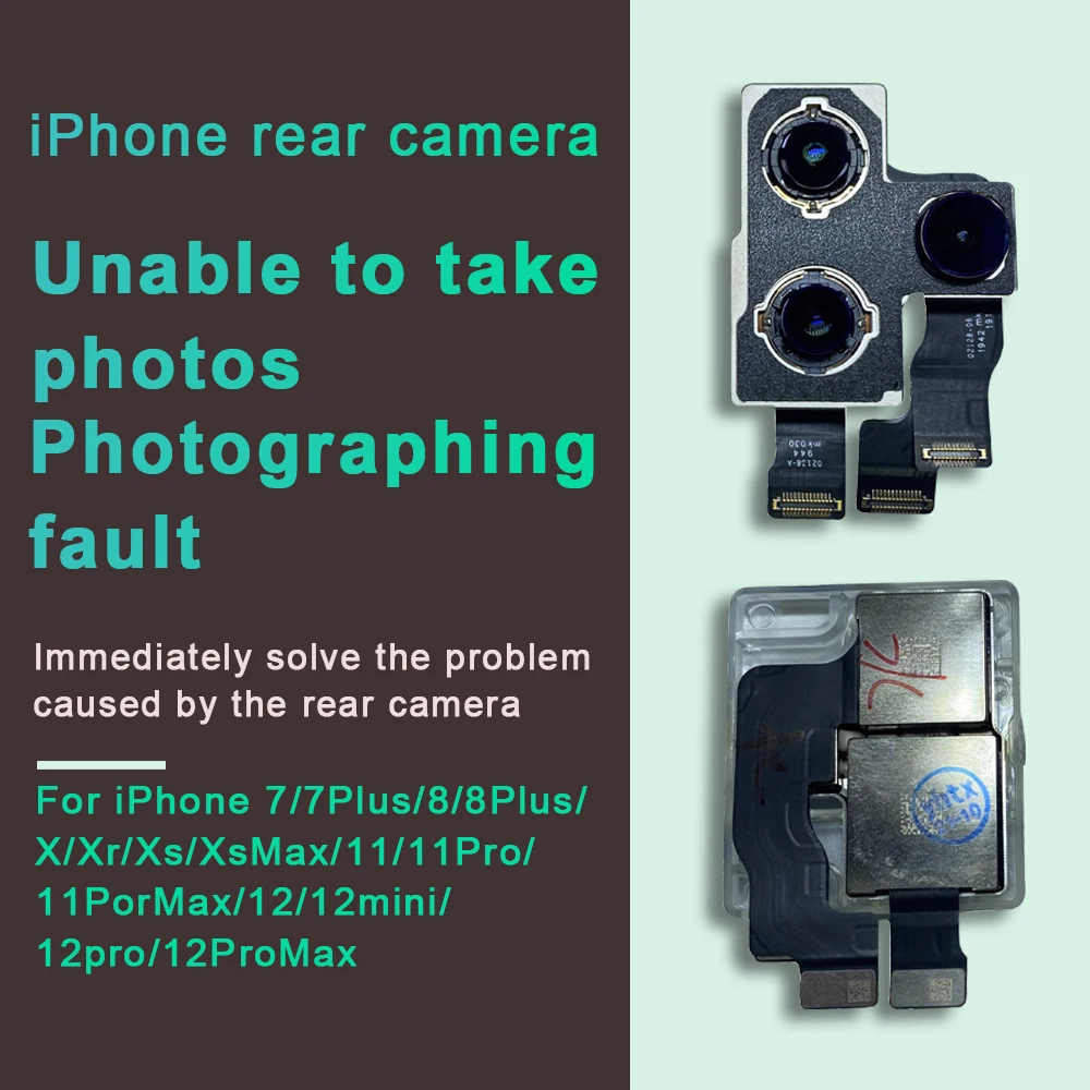 Rear camera for Apple iPhone 7 7p 7plus 8 8plus 8p x XR xsmax 11 11pro 11promax 12 12mini 12pro 12promax rear camera phone cable
Rear camera for Apple iPhone 7 7p 7plus 8 8plus 8p x XR xsmax 11 11pro 11promax 12 12mini 12pro 12promax rear camera phone cable