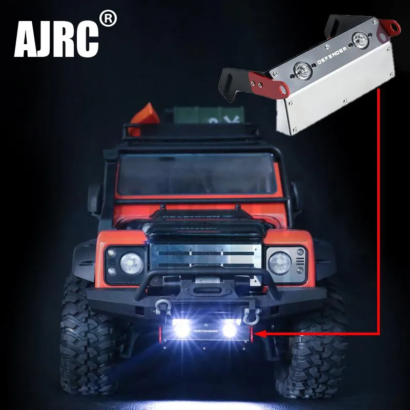 For 1/10 Rc Simulation Climbing Car Trax Trx-4 Defender Trx4 Bronco Front Bumper Metal Protection Plate Chassis Armor Lamp
For 1/10 Rc Simulation Climbing Car Trax Trx-4 Defender Trx4 Bronco Front Bumper Metal Protection Plate Chassis Armor Lamp