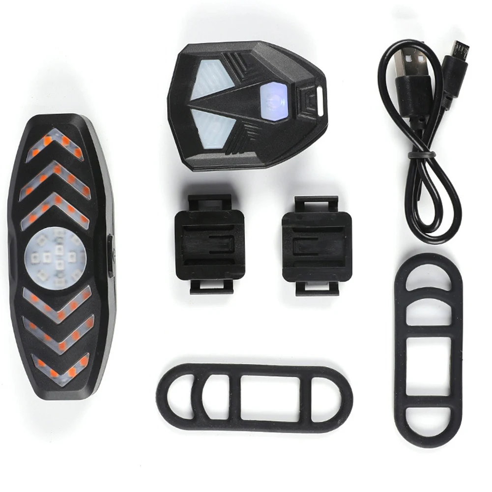 Bicycle Rear Light Remote Wireless Light Turn Signal USB Rechargeable MTB Bike LED Taillight Cycling Safty Warning Lantern Parts
Bicycle Rear Light Remote Wireless Light Turn Signal USB Rechargeable MTB Bike LED Taillight Cycling Safty Warning Lantern Parts