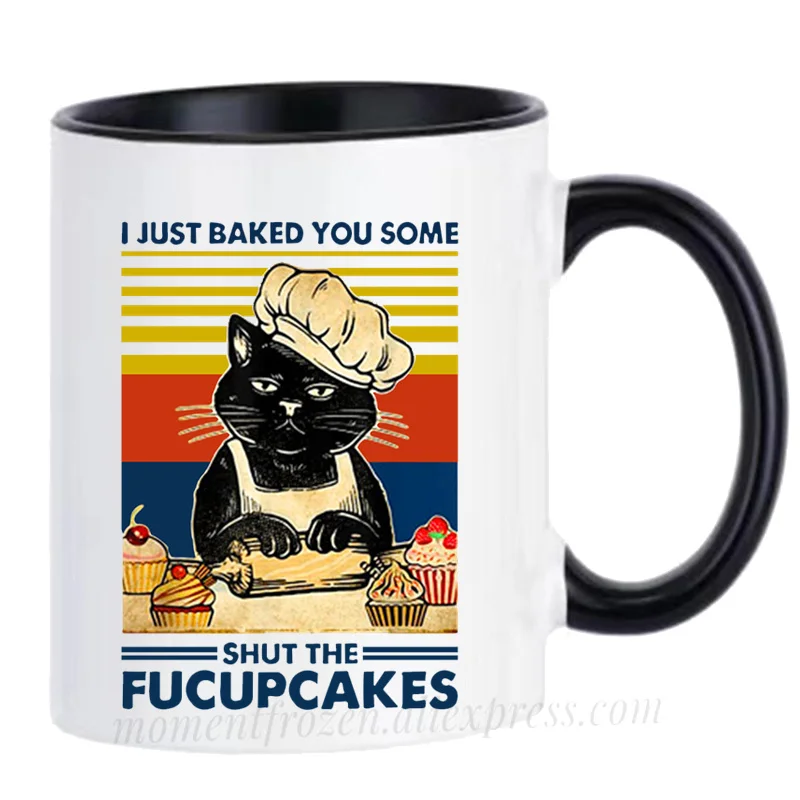 Black Cat Mugs Funny Shut Up Baking Cake Coffee Tea Cups Mom Mama Mum Gifts Coffeeware Home Decal Teaware Mugen Beer Drinkware
Black Cat Mugs Funny Shut Up Baking Cake Coffee Tea Cups Mom Mama Mum Gifts Coffeeware Home Decal Teaware Mugen Beer Drinkware