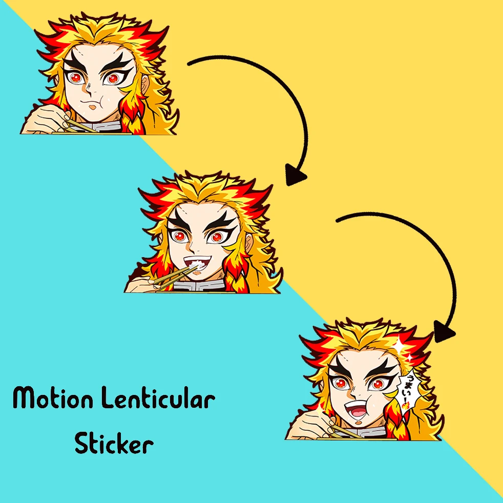 Rengoku Motion Sticker Demon Slayer Anime Stickers Kimetsu No Yaiba Waterproof Decals
Rengoku Motion Sticker Demon Slayer Anime Stickers Kimetsu No Yaiba Waterproof Decals