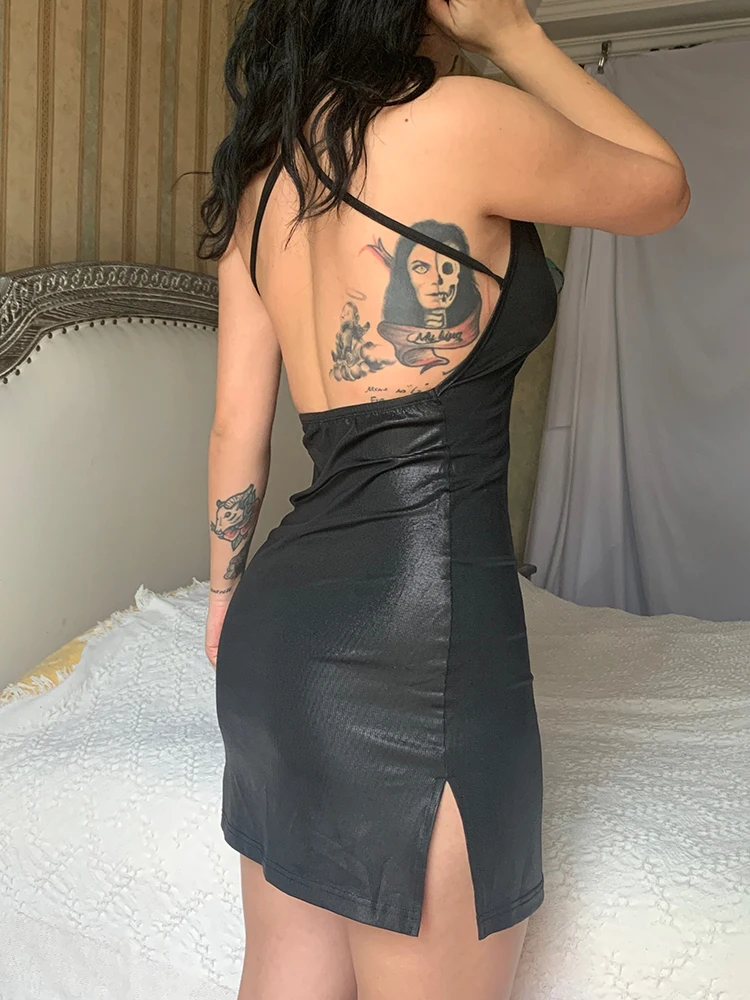 wsevypo Sexy Backless Bodycon Mini Dress Summer 2022 Women Sleeveless Deep V-Neck Wrap Dresses Party Street Clubwear
wsevypo Sexy Backless Bodycon Mini Dress Summer 2022 Women Sleeveless Deep V-Neck Wrap Dresses Party Street Clubwear
