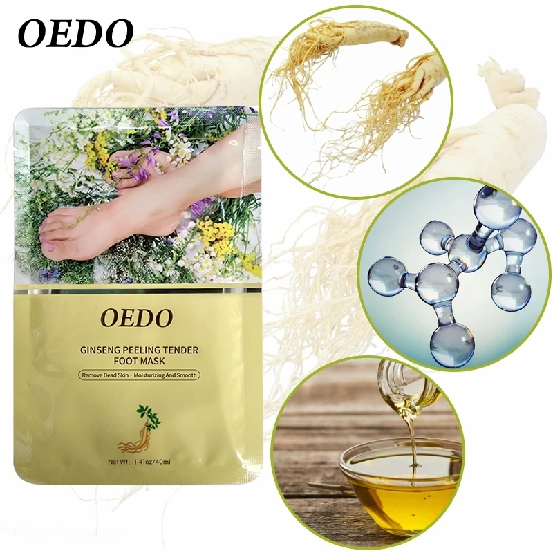 1 Bag=2pcs OEDO Foot Peeling Renewal Foot Mask Remove Dead Skin Smooth Exfoliating Socks Foot Care Socks For Pedicure
1 Bag=2pcs OEDO Foot Peeling Renewal Foot Mask Remove Dead Skin Smooth Exfoliating Socks Foot Care Socks For Pedicure