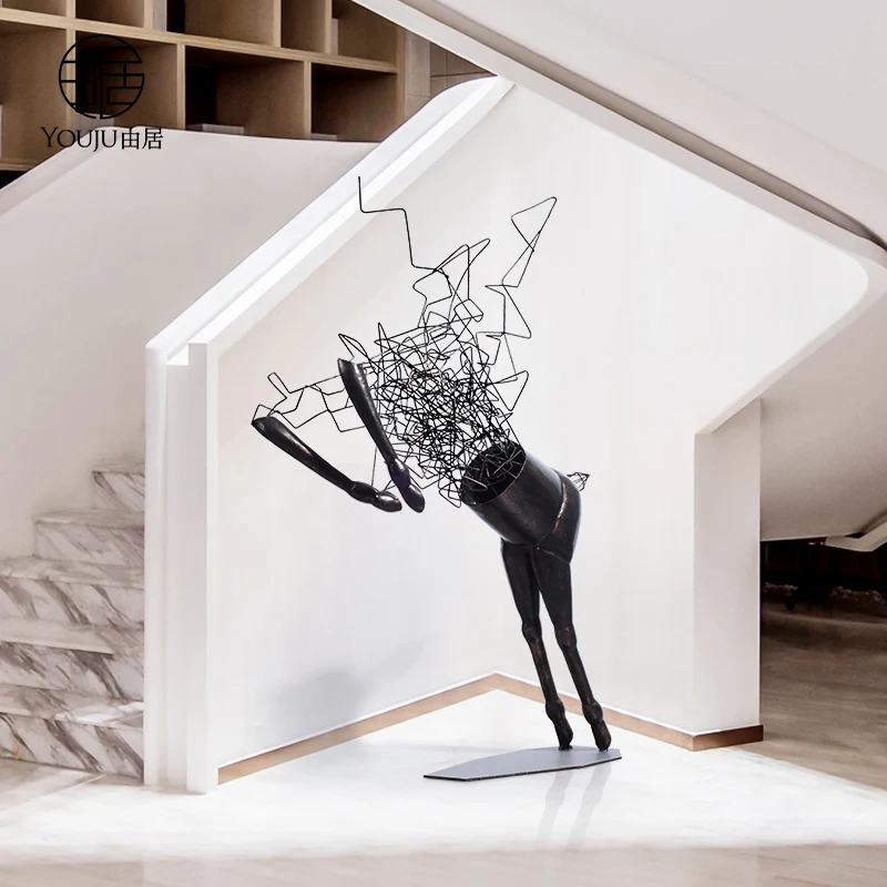 Heju Creative Home Staircase Aisle Hallway Floor Artwork Abstract Geometric Deer Modern Hotel Decorations
Heju Creative Home Staircase Aisle Hallway Floor Artwork Abstract Geometric Deer Modern Hotel Decorations