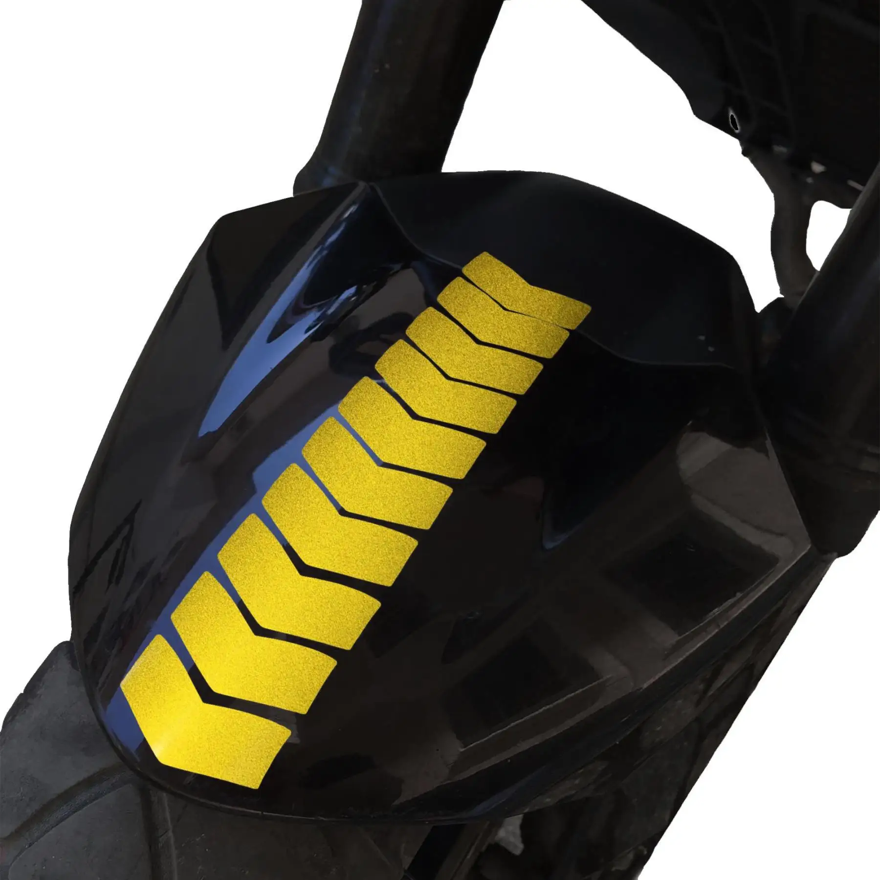 

Arrow Design Reflective Yellow Fender Helmet Sticker CinarExtreme