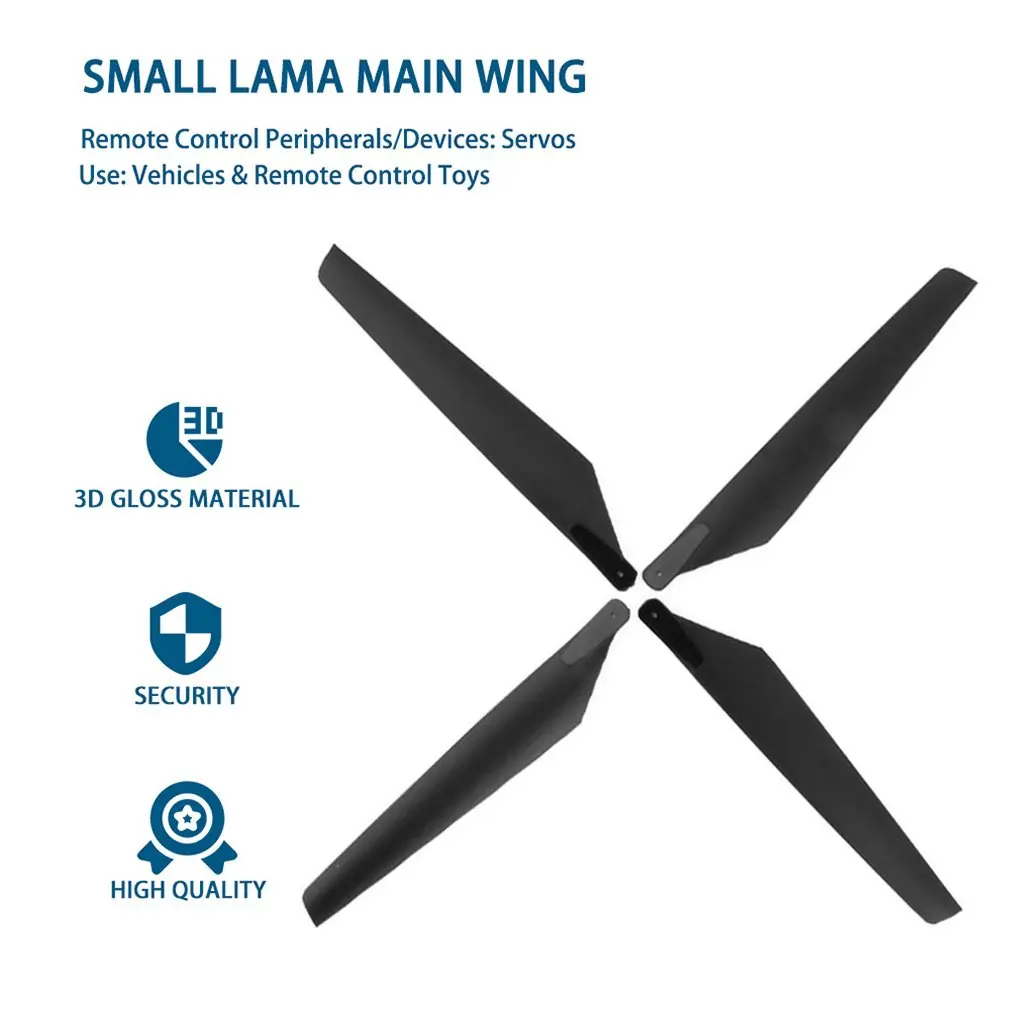 

Vehicles & Remote Control Toys 160mm Plastic Main Blades For Esky LAMA V3 V4/ walkera 5#4 5-8 RC Helicopters Apache AH6