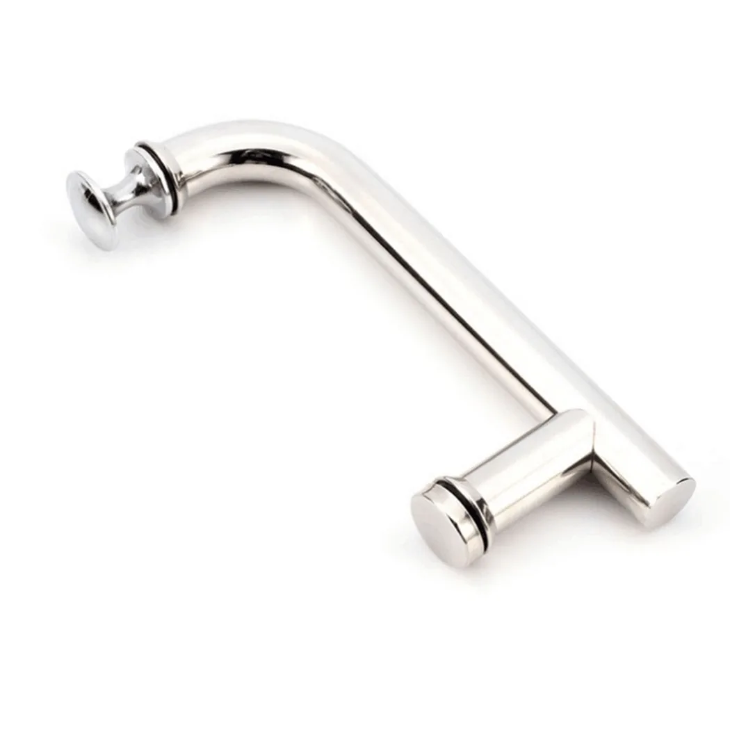 1pcs Shower Door F-type Handle Bar 145mm Hole Tohole Stainless Steel Chrome Finish Enclosure Sliding Bathroom Glass Door Handle
1pcs Shower Door F-type Handle Bar 145mm Hole Tohole Stainless Steel Chrome Finish Enclosure Sliding Bathroom Glass Door Handle