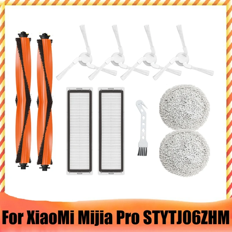 For Xiaomi Mijia Self-Cleaning Robot Vacuum Pro STYTJ06ZHM Vacuum Cleaner Filter Main Side Brush Mop Accessories
For Xiaomi Mijia Self-Cleaning Robot Vacuum Pro STYTJ06ZHM Vacuum Cleaner Filter Main Side Brush Mop Accessories