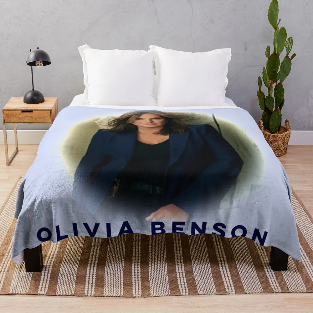 

Olivia Benson Throw Blanket Flannels Blanket Oversized Throw Blanket