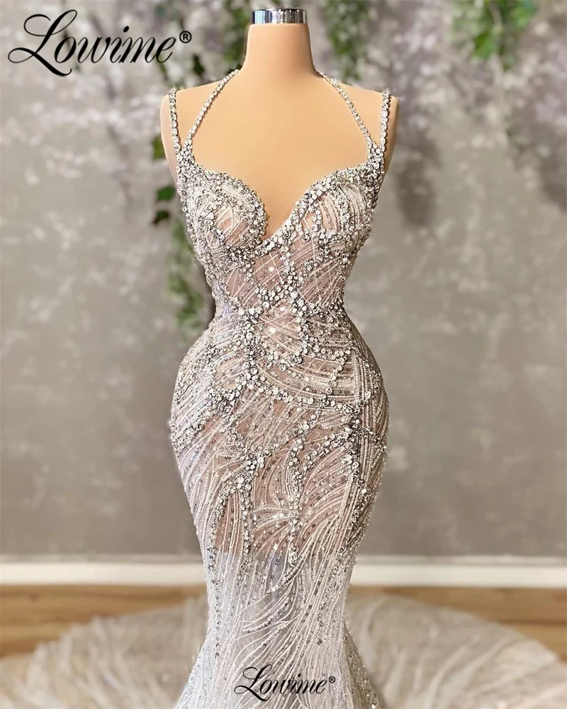 Lowime Two Design Long Train Crystals Party Dresses Robe 2023 Newest Mermaid Party Gowns For Women Event Pageant Evening Dress
Lowime Two Design Long Train Crystals Party Dresses Robe 2023 Newest Mermaid Party Gowns For Women Event Pageant Evening Dress