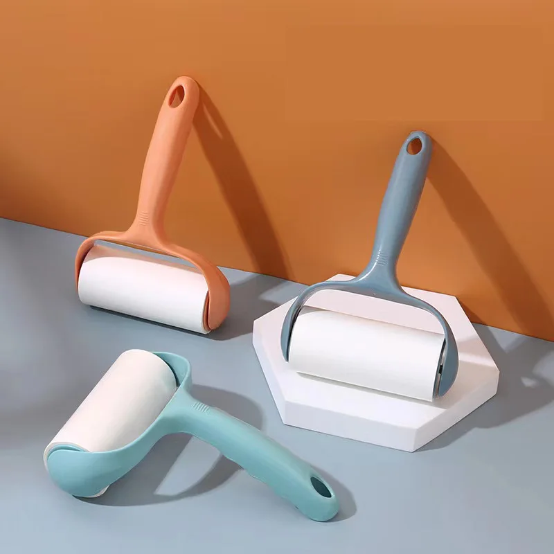 New Tearable Roll Paper Sticky Roller Dust Wiper Pet Hair Clothes Carpet Tousle Remover Replaceable Cleaning Brush Accessories
New Tearable Roll Paper Sticky Roller Dust Wiper Pet Hair Clothes Carpet Tousle Remover Replaceable Cleaning Brush Accessories