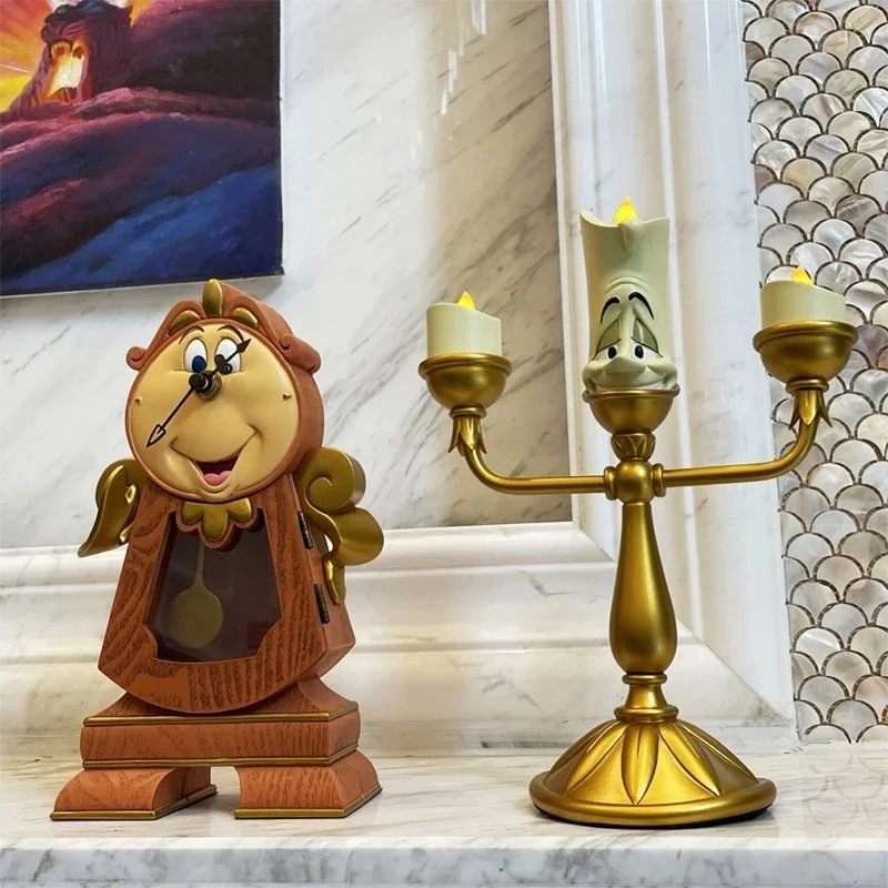 Фигурки героев Диснея, Красавица и чудовище, часы Cogsworth Mr, статуэтка лампы, украшение для дома, модель, игрушка в подарок
Фигурки героев Диснея, Красавица и чудовище, часы Cogsworth Mr, статуэтка лампы, украшение для дома, модель, игрушка в подарок
