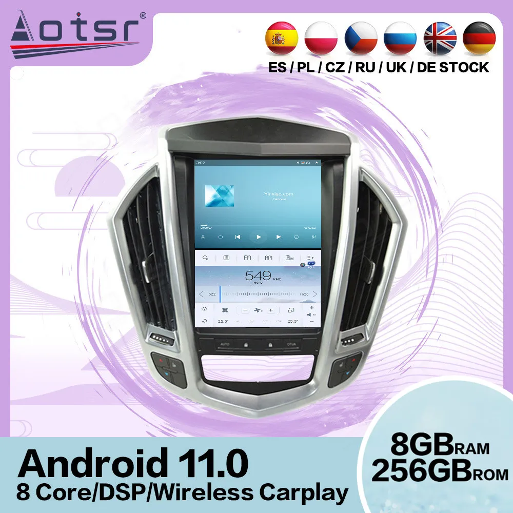 Мультимедийный стерео-проигрыватель с экраном Tesla Android 11 для Cadillac SRX 2009 2010 2011 2012 GPS Navi Radio Autostereo Head Unit
Мультимедийный стерео-проигрыватель с экраном Tesla Android 11 для Cadillac SRX 2009 2010 2011 2012 GPS Navi Radio Autostereo Head Unit