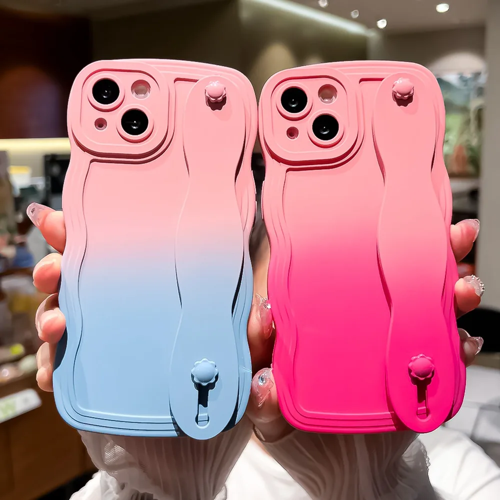 Wrist Band Holder Stand Bracket Matte Soft Case For iPhone 14 13 11 12 Pro Max XR X XS 6s 7 8 Plus SE Gradient Curly Wavy Cover
Wrist Band Holder Stand Bracket Matte Soft Case For iPhone 14 13 11 12 Pro Max XR X XS 6s 7 8 Plus SE Gradient Curly Wavy Cover