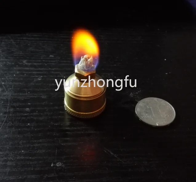 Металлическая спиртовая мини-лампа, латунная спиртовая Лампа 
Металлическая спиртовая мини-лампа, латунная спиртовая Лампа