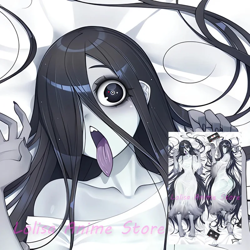 Dakimakura Sadako Yamamura аниме наволочка для тела двусторонняя с принтом в натуральную