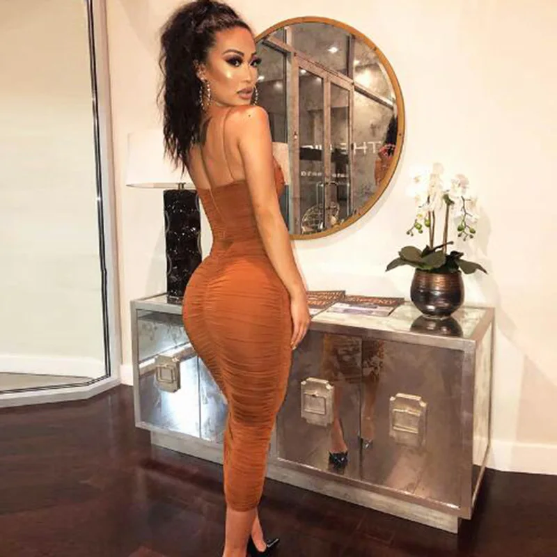 Woman Dress Clothing for Party 2022 New Pleated Polyester Casual Mid-Calf Spaghetti Strap Strapless Summer Solid High Street
Woman Dress Clothing for Party 2022 New Pleated Polyester Casual Mid-Calf Spaghetti Strap Strapless Summer Solid High Street