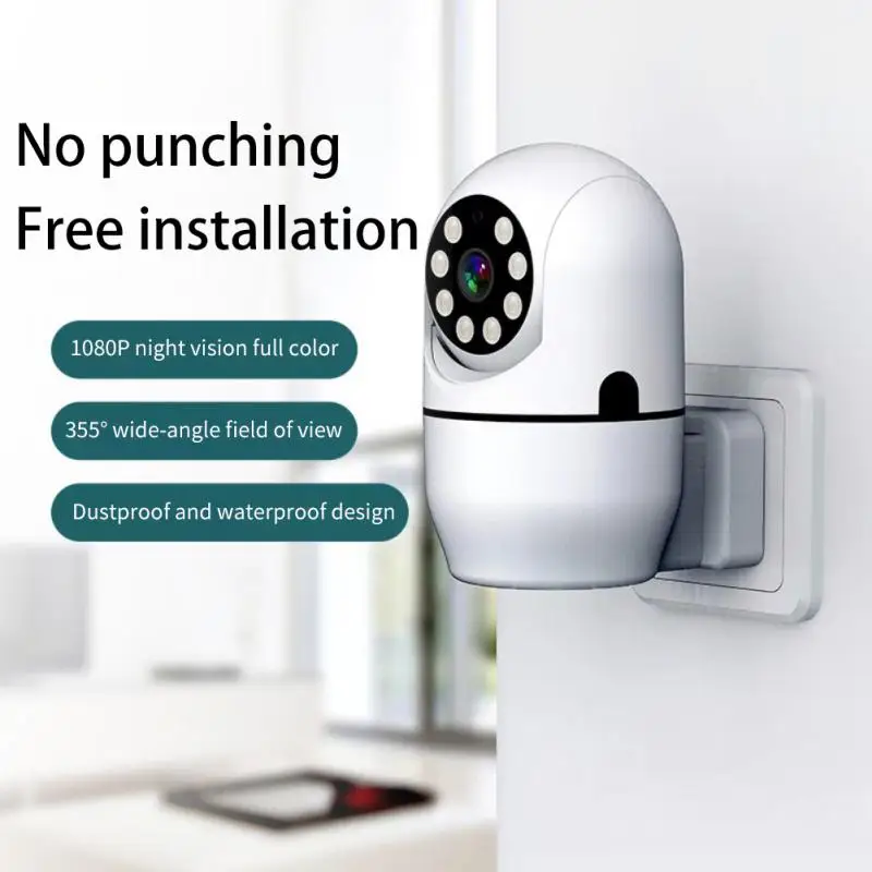 1080P Smart Home IP Camera Night Vision Security Baby CCTV Monitor Automatic Tracking Indoor Wireless Wifi Surveillance Camera
1080P Smart Home IP Camera Night Vision Security Baby CCTV Monitor Automatic Tracking Indoor Wireless Wifi Surveillance Camera