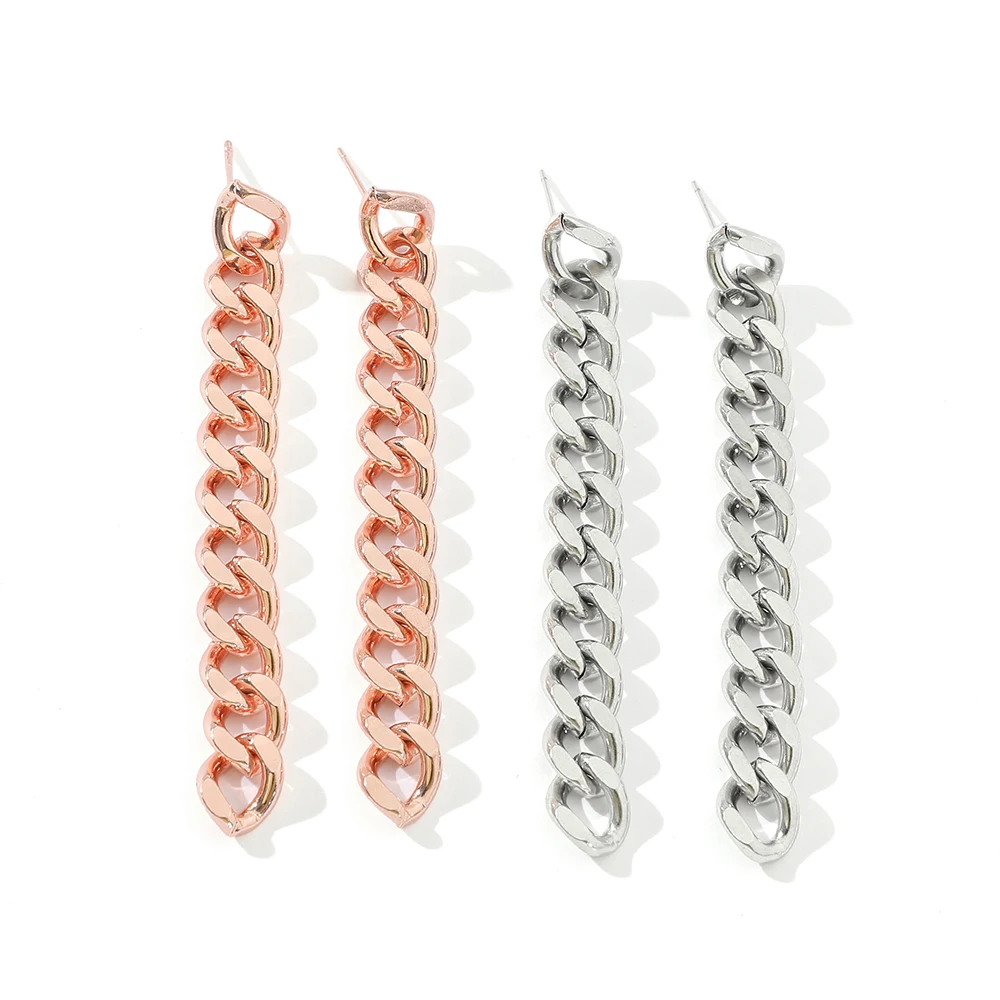Hiphop Silver Color Ear Needle Tassel Chain Rock Retro Fashion Stud Earring Men Women Jewelry Gift Accessories
Hiphop Silver Color Ear Needle Tassel Chain Rock Retro Fashion Stud Earring Men Women Jewelry Gift Accessories