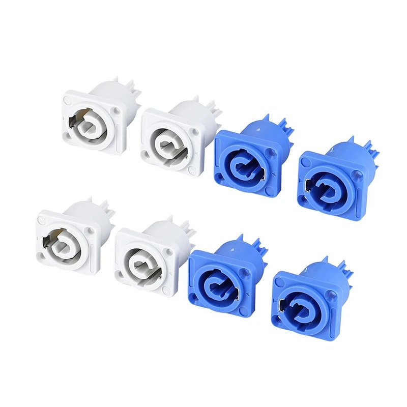 8 Pcs Powercon Chassis Connector 20A 3 Pin Power Female Socket Terminals NAC3MPA-1&NAC3MPB-1 For Electric Drill LED 
8 Pcs Powercon Chassis Connector 20A 3 Pin Power Female Socket Terminals NAC3MPA-1&NAC3MPB-1 For Electric Drill LED