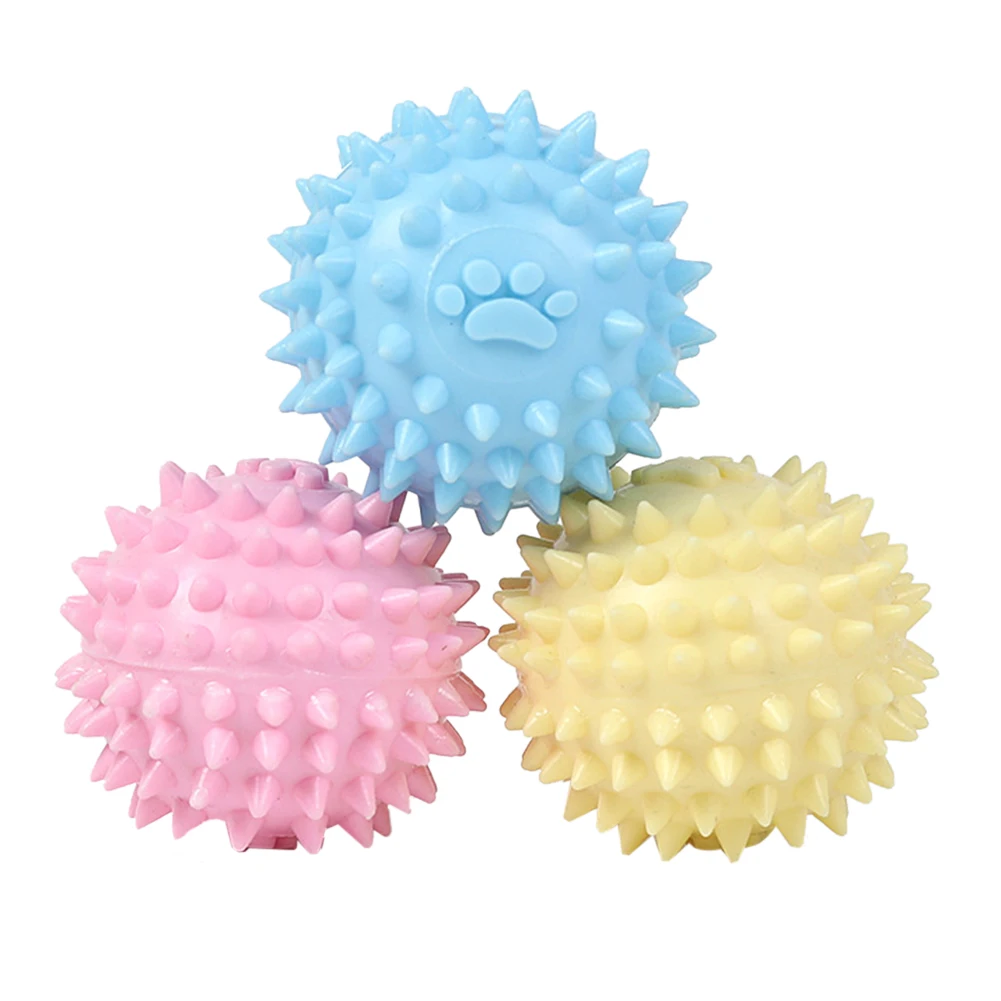 Puppy Bite Chew Molar Tooth Thorn Ball TPR Pet Toy Footprint Dogs Cleaning Dental Care Sharp Sound Interactive Tools
Puppy Bite Chew Molar Tooth Thorn Ball TPR Pet Toy Footprint Dogs Cleaning Dental Care Sharp Sound Interactive Tools