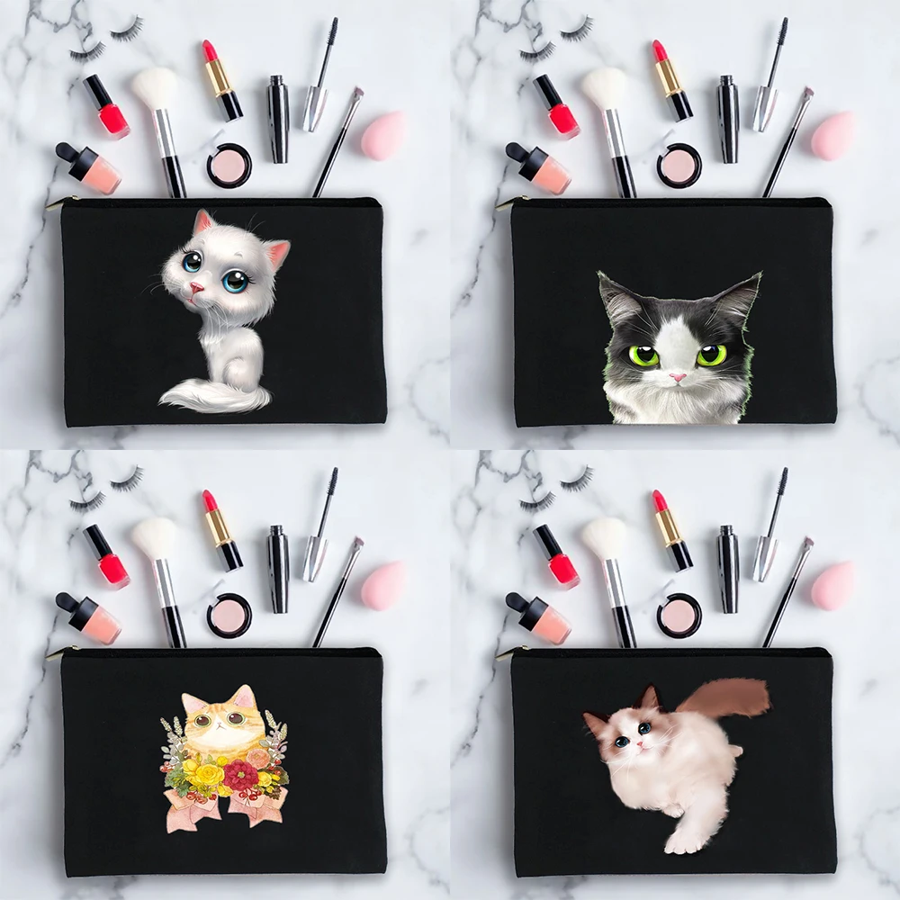 Cute Cat Print Cosmetic Bag Outdoor Cosmetic Bag Ladies Cosmetic Bag Travel Toiletry Storage Bag
Cute Cat Print Cosmetic Bag Outdoor Cosmetic Bag Ladies Cosmetic Bag Travel Toiletry Storage Bag