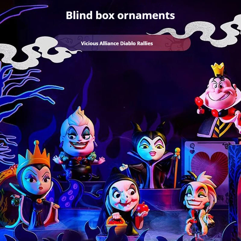 2024 Miniso новинка Disney Villain злая королева глухая коробка настольное украшение