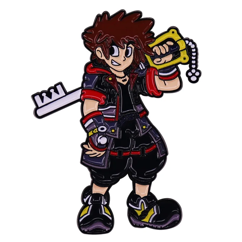 Anime Game Kingdom Hearts Sora Cosplay Cartoon Costume Props Metal Badge Pin Alloy Brooch Accessories
Anime Game Kingdom Hearts Sora Cosplay Cartoon Costume Props Metal Badge Pin Alloy Brooch Accessories