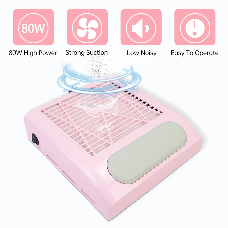 Vacuum Nail Dust Collector For Manicure Nails Collector With Fitter Nail Dust 120W High Power Fan Vacuum Cleaner For Nails
Vacuum Nail Dust Collector For Manicure Nails Collector With Fitter Nail Dust 120W High Power Fan Vacuum Cleaner For Nails