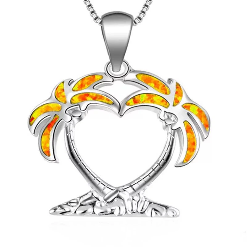 Tree of Life Blue Opal Round Small Pendant Necklace Silver Color Necklaces for Women Charm Jewelry Korean Fashion
Tree of Life Blue Opal Round Small Pendant Necklace Silver Color Necklaces for Women Charm Jewelry Korean Fashion