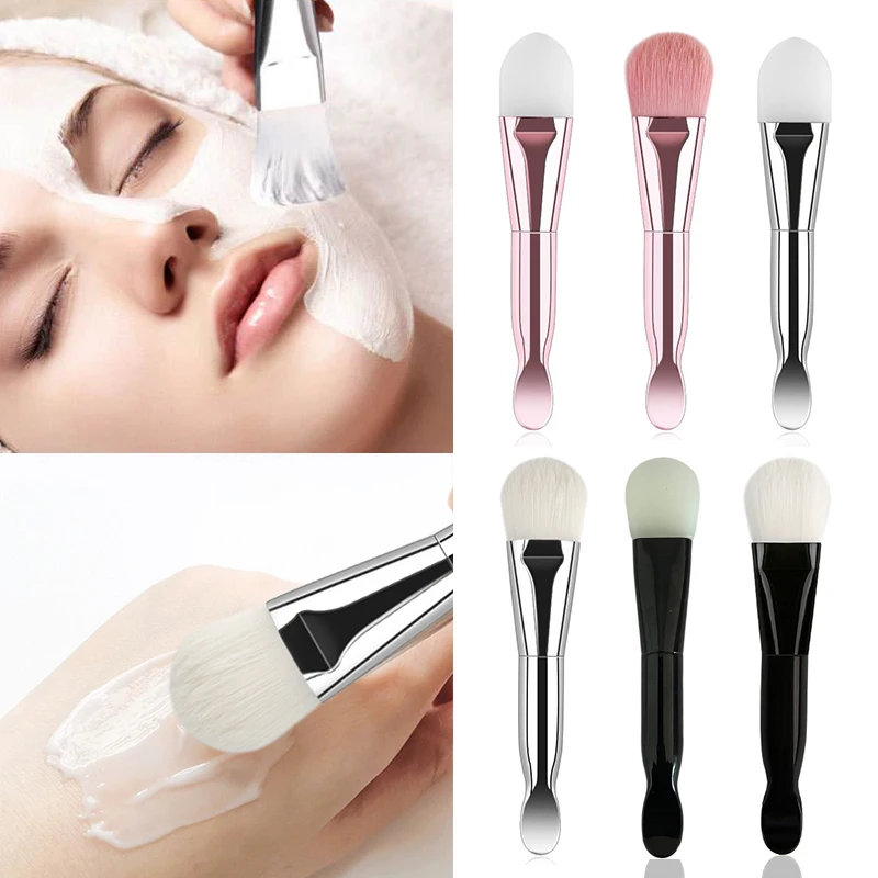 Double Head Silicone Facial Mask Face Massager Flat Soft Hair Concealer Brush Face Mask Brush BB Cream Blender Makeup Tool
Double Head Silicone Facial Mask Face Massager Flat Soft Hair Concealer Brush Face Mask Brush BB Cream Blender Makeup Tool