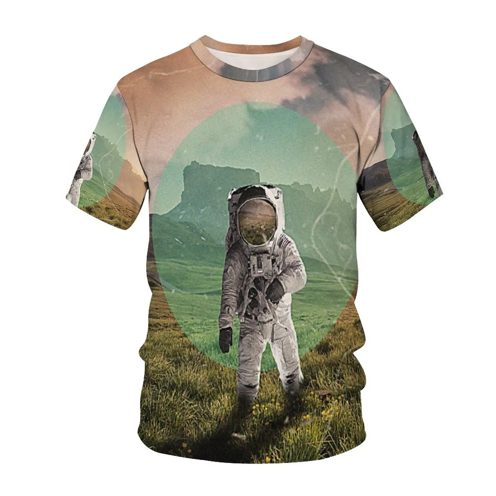 2022 Summer Fashion Casual Astronaut Planet Universe 3D Printed Men's T-shirt Street O collar men's Shirt
2022 Summer Fashion Casual Astronaut Planet Universe 3D Printed Men's T-shirt Street O collar men's Shirt