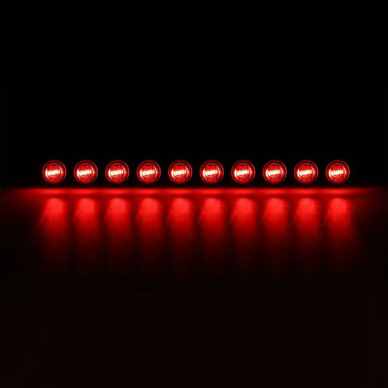 20pcs LED Light Bullet Marking light PC Lens + Rubber Base Waterproof LED Portable Safely WearResistance Durable
20pcs LED Light Bullet Marking light PC Lens + Rubber Base Waterproof LED Portable Safely WearResistance Durable
