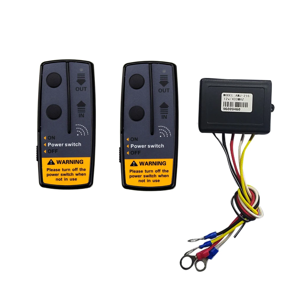 2.4G 12V 24V 50M Digital Wireless Winches Remote Control Recovery Kit For Jeep SUV plastic
2.4G 12V 24V 50M Digital Wireless Winches Remote Control Recovery Kit For Jeep SUV plastic