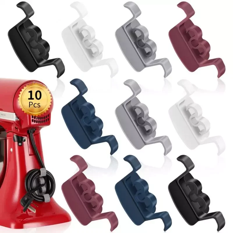 10pcs Cord Winder Management Clip Holder Keeper Organizer For Air Fryer Coffee Machine Toaster Kitchen Appliances
10pcs Cord Winder Management Clip Holder Keeper Organizer For Air Fryer Coffee Machine Toaster Kitchen Appliances