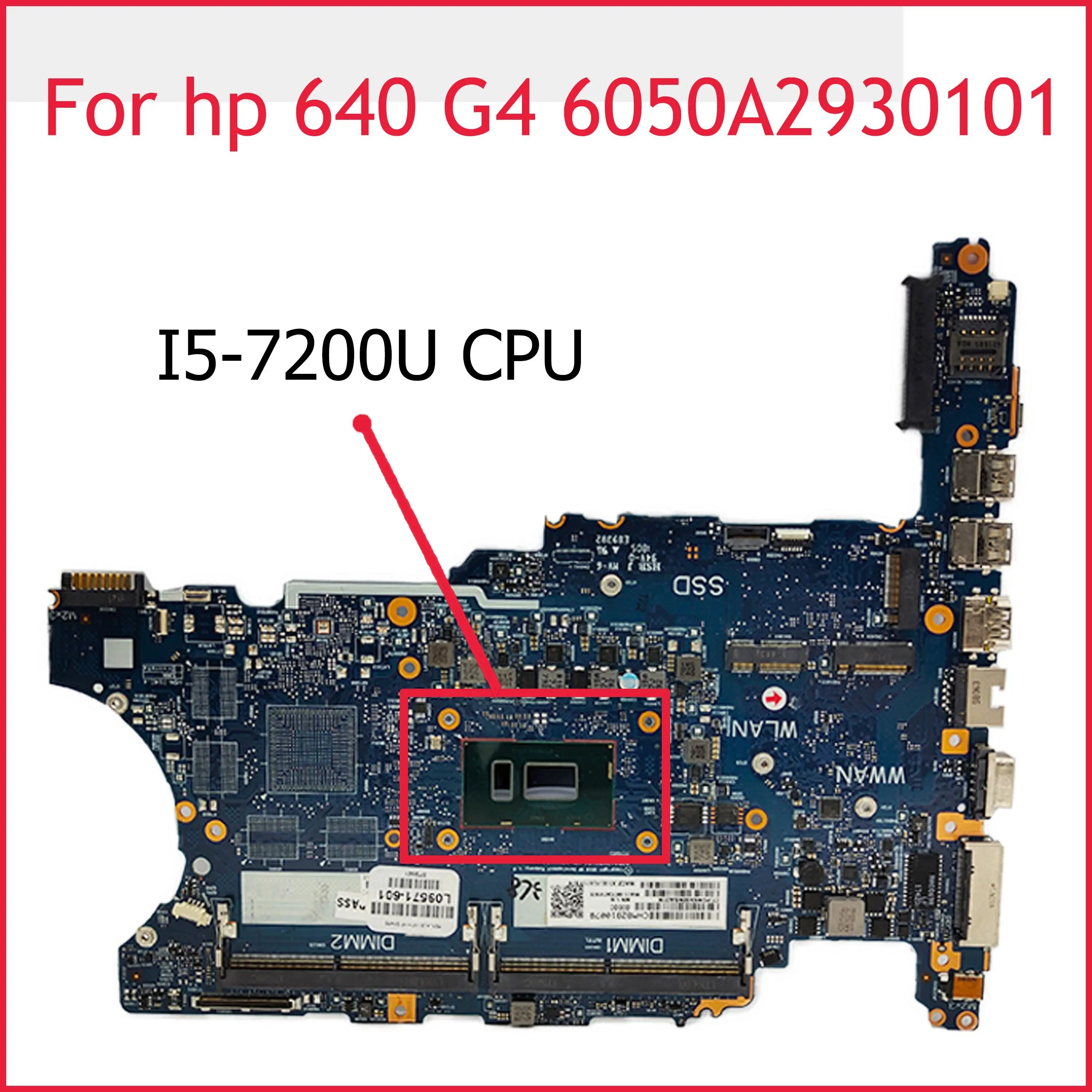 Материнская плата для ноутбука HP PROBOOK 640 G4 L09565-601 6050A2930101-MB-A01
Материнская плата для ноутбука HP PROBOOK 640 G4 L09565-601 6050A2930101-MB-A01