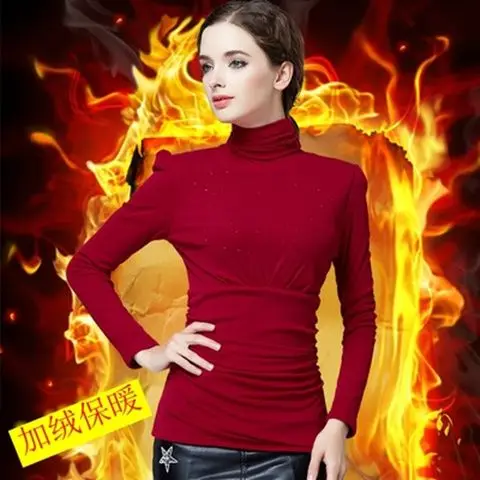 New Fashion Basic Turtleneck Long Sleeve Women T-shirt Autumn Winter Long Sleeve Slim Stretch Tops Ladies Sexy Tees A626
New Fashion Basic Turtleneck Long Sleeve Women T-shirt Autumn Winter Long Sleeve Slim Stretch Tops Ladies Sexy Tees A626