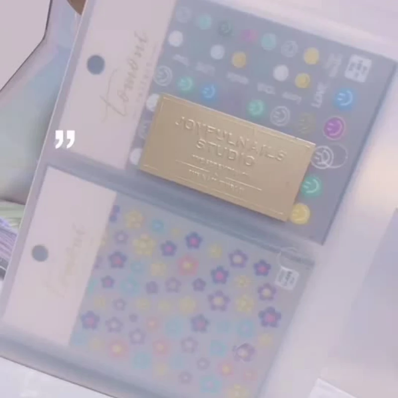 80/ Slots Nail Stickers Storage Book Large Capacity Exhibition Photo Album Card Package Button Type Manicure Sticker Notebook
80/ Slots Nail Stickers Storage Book Large Capacity Exhibition Photo Album Card Package Button Type Manicure Sticker Notebook