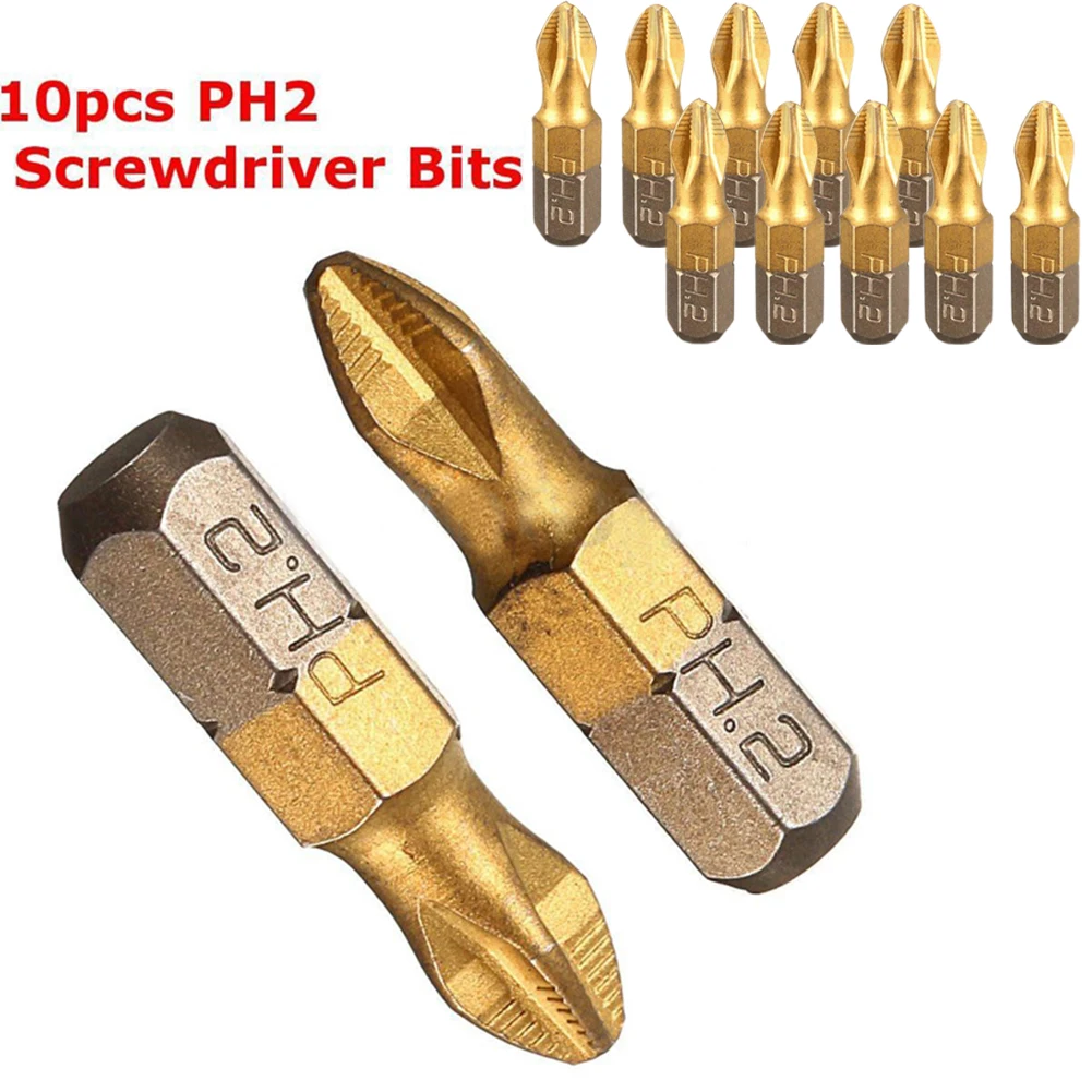 10pcs 25mm PH2 Screwdriver Bit Hexagon Tool Holder Single Head Non-slip For Pneumatic Nutdrivers Cordless Drills Hand Tools
10pcs 25mm PH2 Screwdriver Bit Hexagon Tool Holder Single Head Non-slip For Pneumatic Nutdrivers Cordless Drills Hand Tools