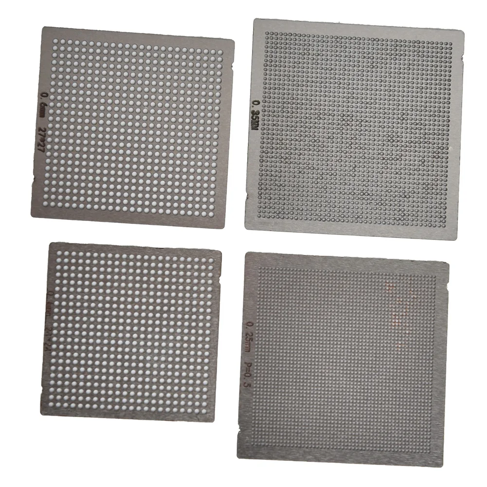 Pack Universal Stencil Directly BGA Reballing Rework Net Parts Reball Rework Steel Silver Replacement Replaces
Pack Universal Stencil Directly BGA Reballing Rework Net Parts Reball Rework Steel Silver Replacement Replaces