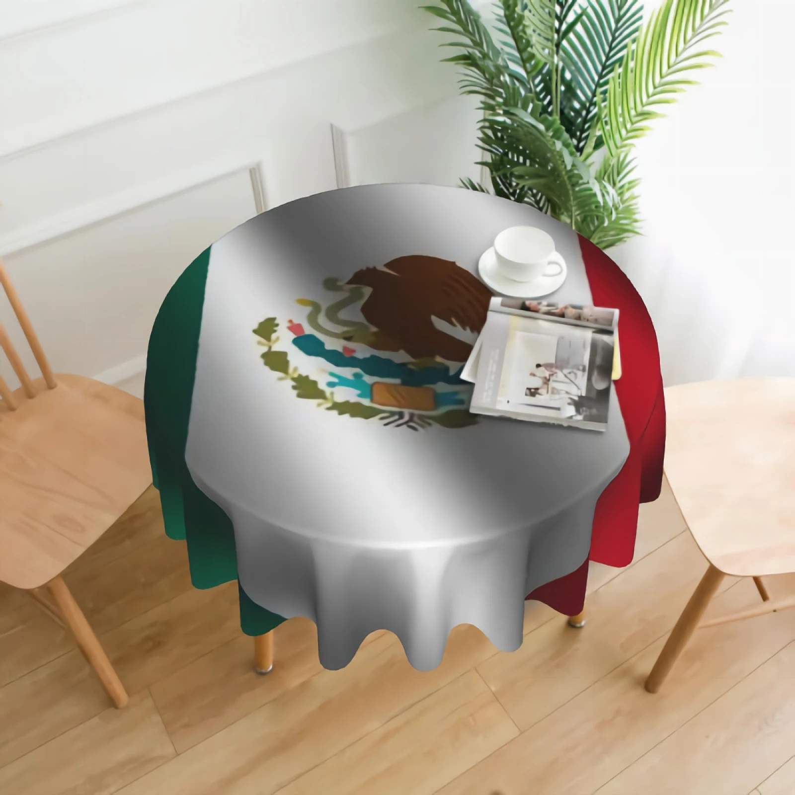 Rippled Mexican Flag Round 60 Inch Table Cloths Round Table Cover Polyester Tablecloth Washable Table Cover for Round Table
Rippled Mexican Flag Round 60 Inch Table Cloths Round Table Cover Polyester Tablecloth Washable Table Cover for Round Table