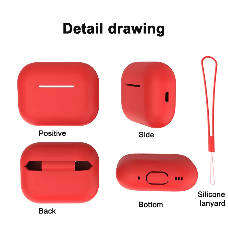For Airpods Pro 2 Case 2022 Pro2 With Lanyard Liquid Silicone Earphone Shell Headphone Cover For Apple Air Pod 3 Pro 2rd 1 Case 
For Airpods Pro 2 Case 2022 Pro2 With Lanyard Liquid Silicone Earphone Shell Headphone Cover For Apple Air Pod 3 Pro 2rd 1 Case